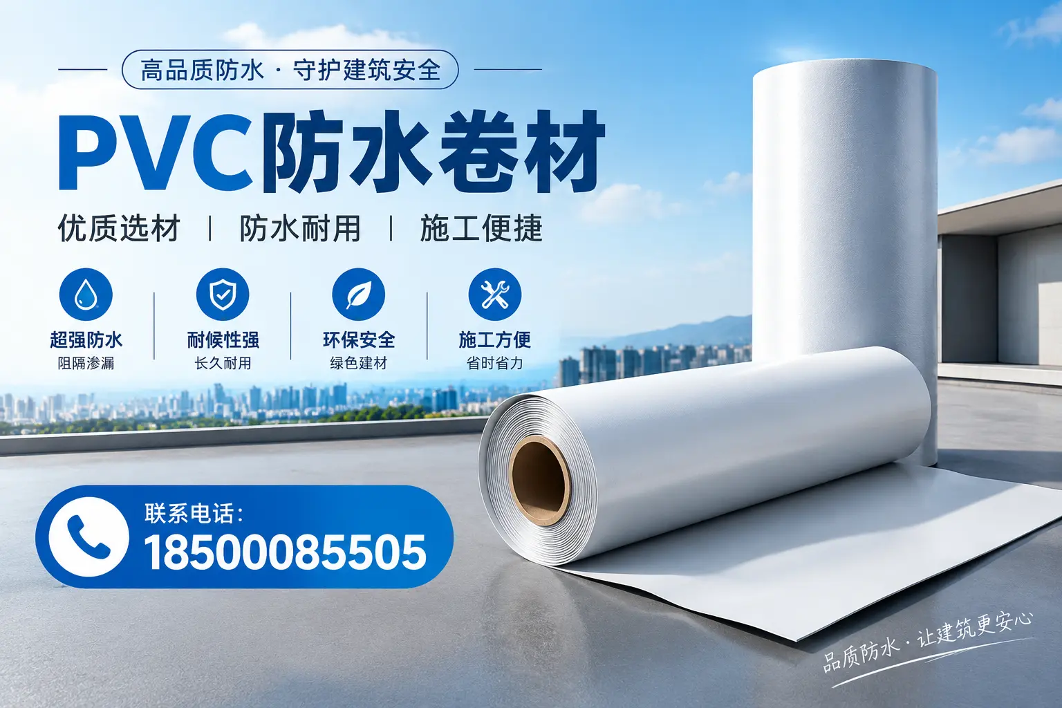 如何评估PVC防水卷材的性价比?保定消费者必读