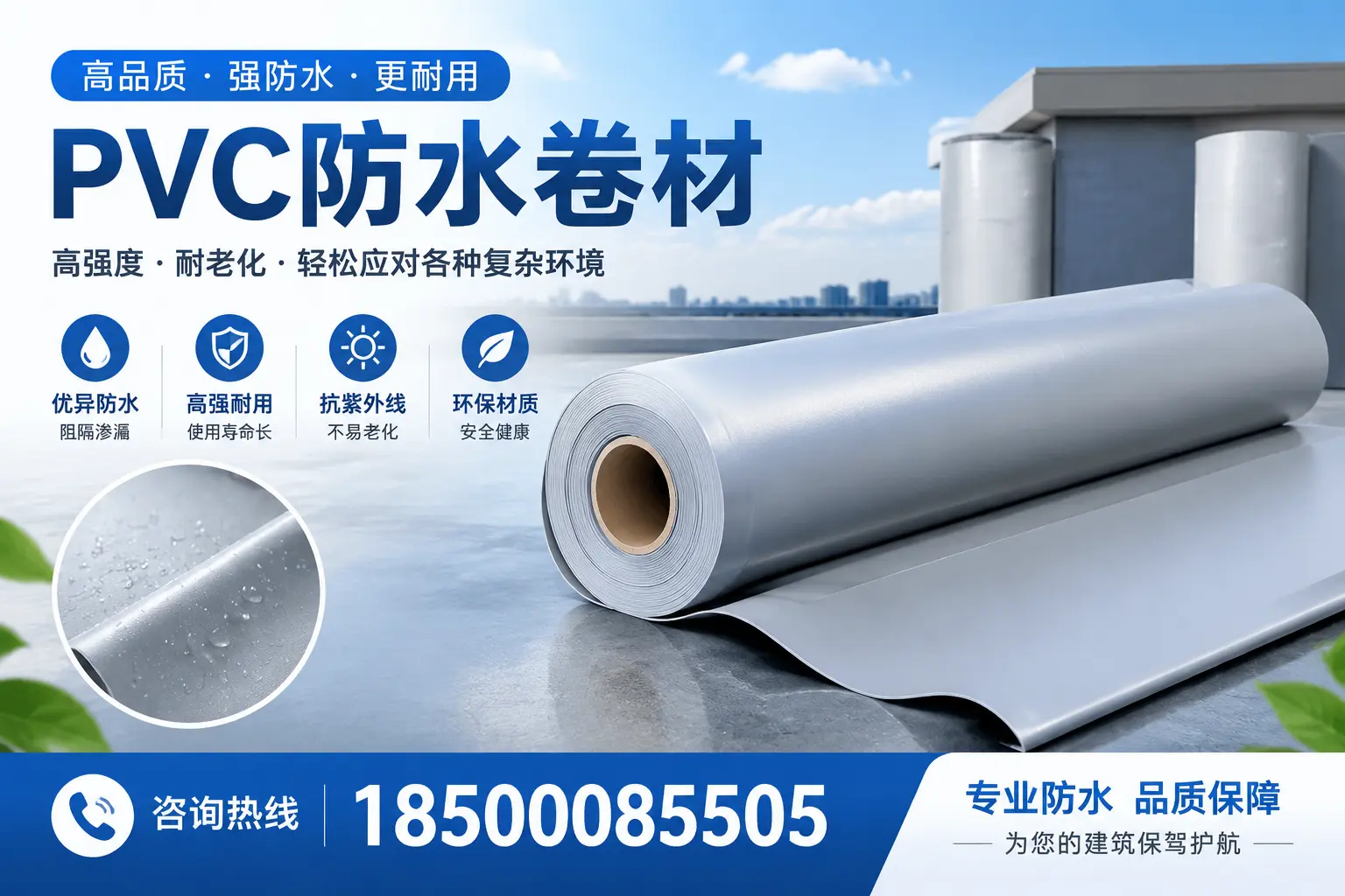 如何评估PVC防水卷材的质量，保定消费者必读指南